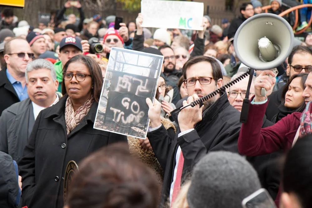 Anti-Hate Rally at Adam Yauch Park