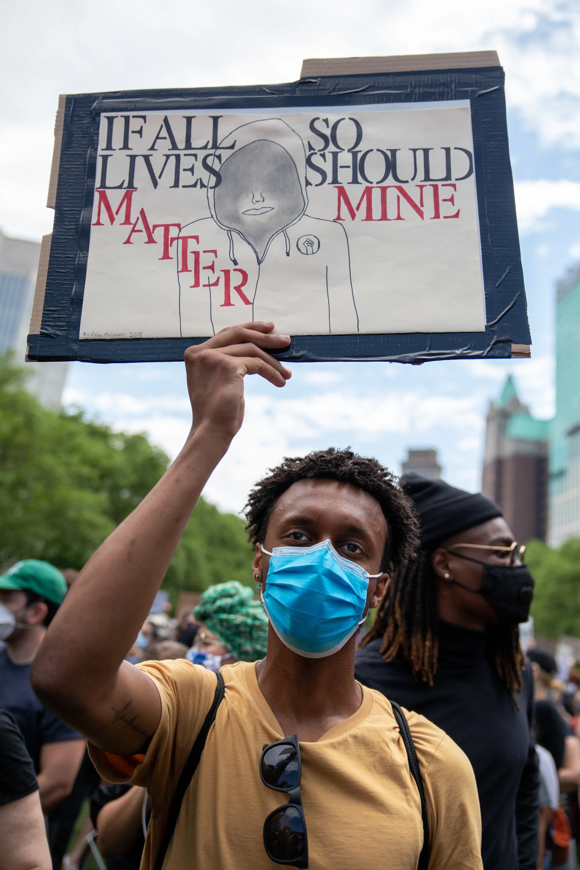 George Floyd Brooklyn Memorial 