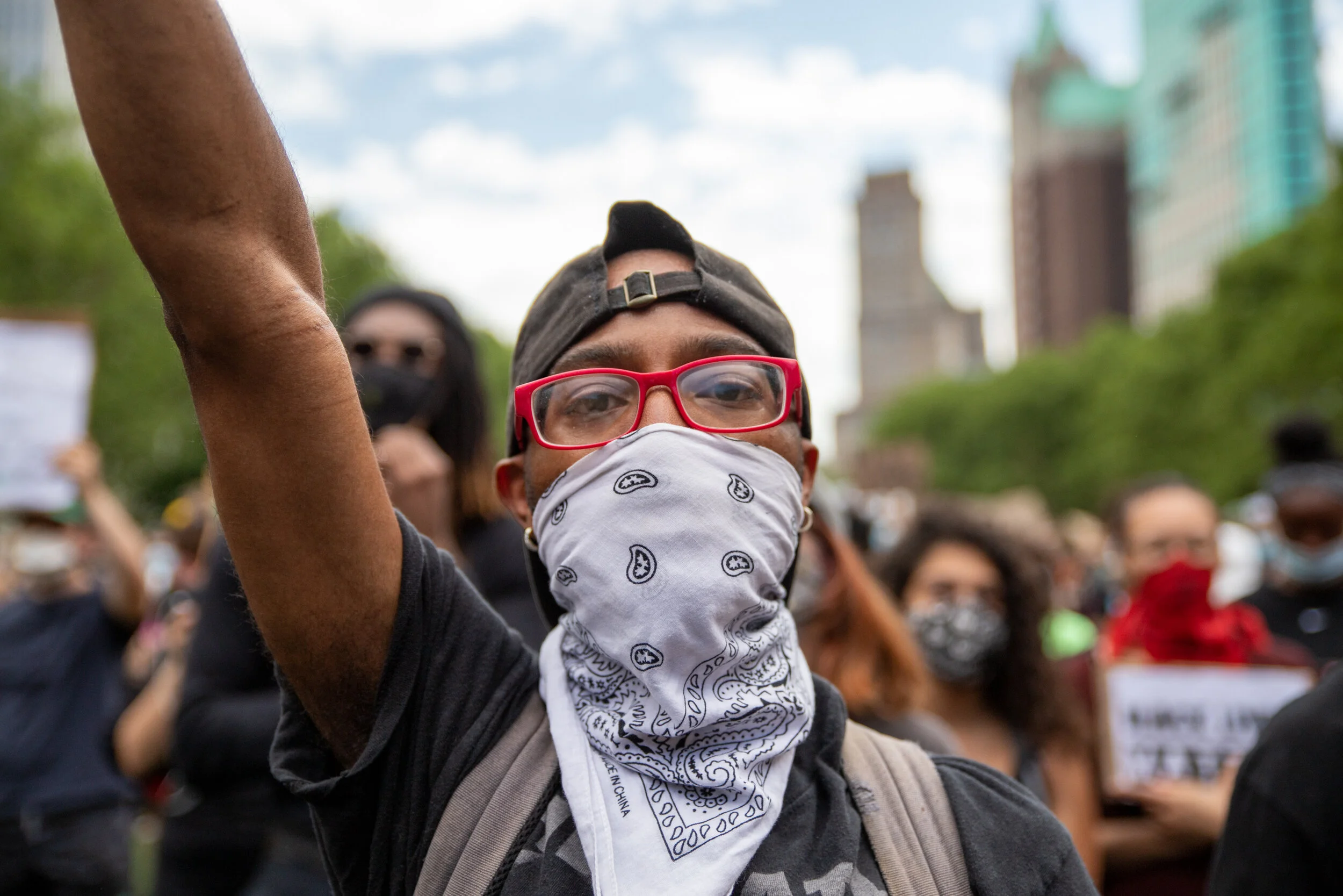 George Floyd Brooklyn Memorial 