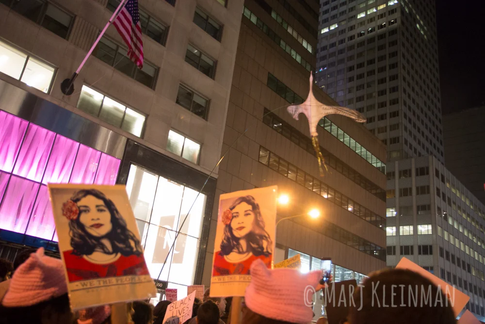 Women's March on NYC 